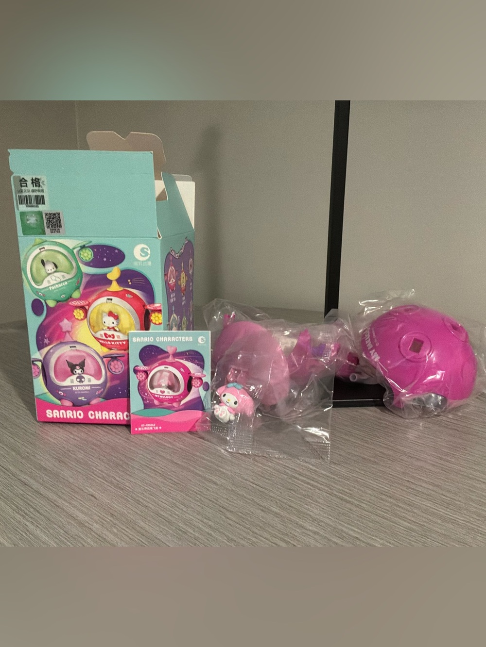 Sanrio Characters Gacha Machine Spaceship - My Melody